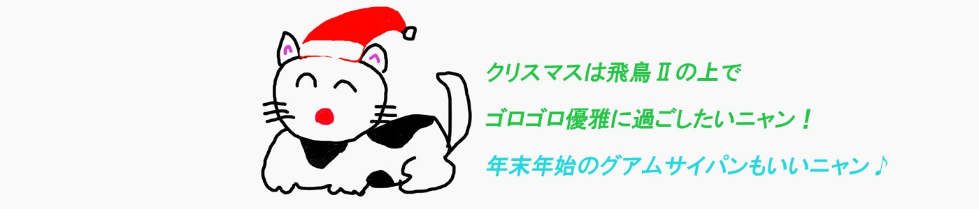 クリスマス・年末年始に予約可能な飛鳥Ⅱ